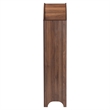 Baxton Studio Hayes Wood Cabinet with Arch Top Modern Display Piece
