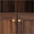 Baxton Studio Hayes Wood Cabinet with Arch Top Modern Display Piece