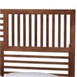 Baxton Studio Gemma Platform Bed Mid-Century Modern Bed Frame Queen