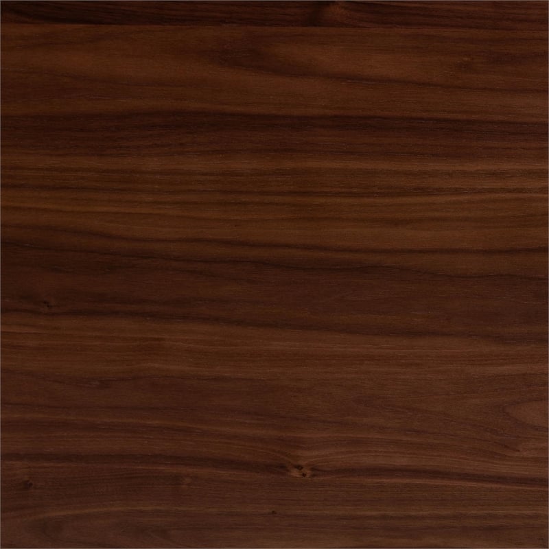 Baxton Studio Billie Wood Dining Table Bentwood Leg Table with Rectangular Top