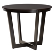Baxton Studio Penny 5-Piece Dining Set Compact Mid-Century Round Table Sand
