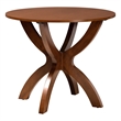Baxton Studio Kenna 5-Piece Dining Set Mid-Century Modern Round Table