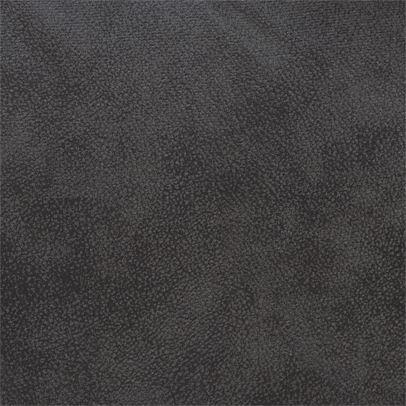 Baxton Studio Mistral 6-Piece Reclining Sectional Sofa Left-facing Chaise Lounge