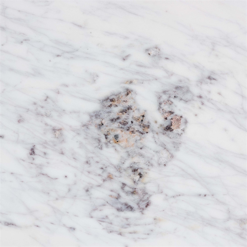 Baxton Studio Akanji Marble Coffee Table Modern Rustic Accent Table Square