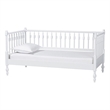 Baxton Studio Callison Spindle Daybed Turned Farmhouse Sofa Bed White Twin