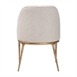 Baxton Studio Nalima Dining Chair Modern Boucle Accent Side Chair