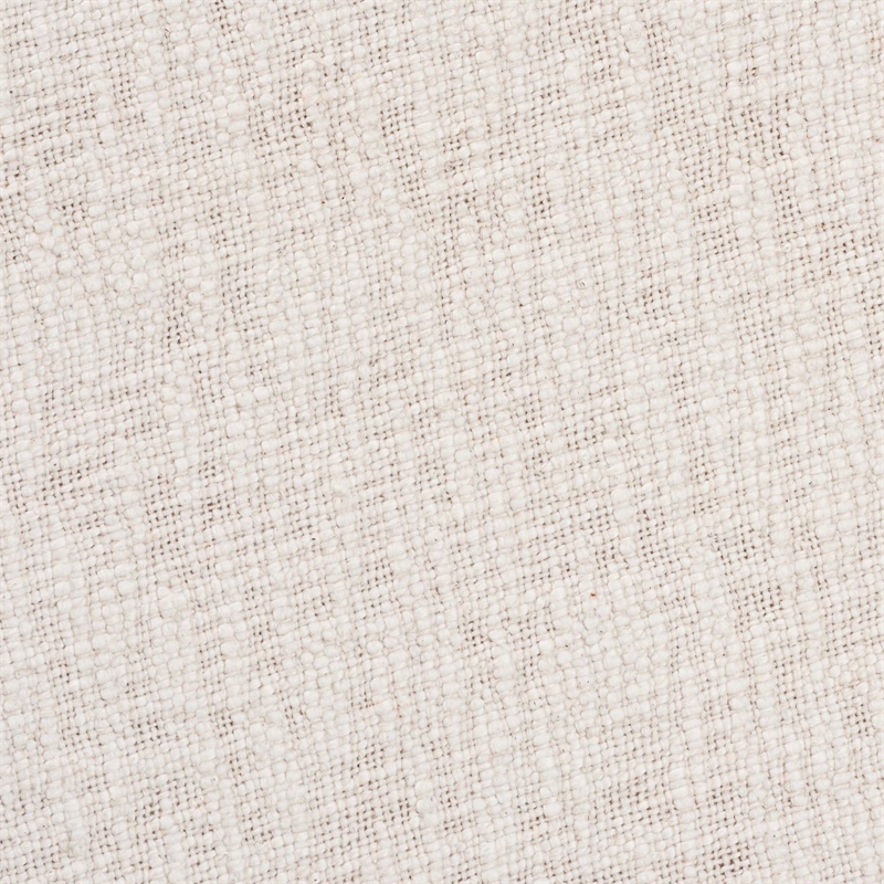 Baxton Studio Whitfield Round Fabric Ottoman Stool Accent Seating or Footstool