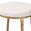 Baxton Studio Jessa Counter Stool Modern Rustic Backless Stool
