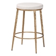 Baxton Studio Jessa Counter Stool Modern Rustic Backless Stool