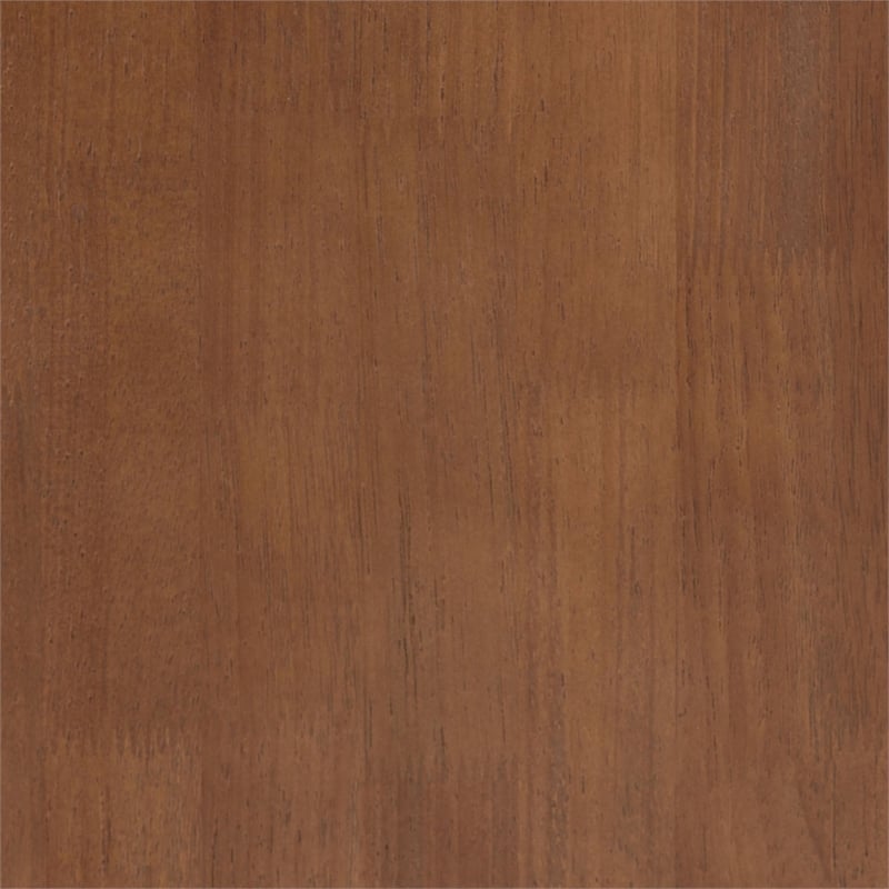 Baxton Studio Hoffman Dresser 6-Drawer Horizontal Storage Cabinet Walnut Brown