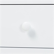Baxton Studio Brantley Spindle Dresser 6-Drawer Horizontal Storage Cabinet White