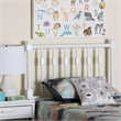 Baxton Studio Juliette Turned Spindle Headboard Crafted Wood Panel Twin White