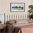 Baxton Studio Juliette Turned Spindle Headboard Crafted Wood Panel Full White