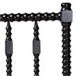 Baxton Studio Juliette Turned Spindle Headboard Crafted Wood Panel Full Black