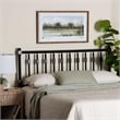 Baxton Studio Juliette Turned Spindle Headboard Crafted Wood Panel Full Black