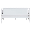 Baxton Studio Lucera 3-Drawer Daybed with Bobbin Frame Twin White