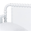 Baxton Studio Lucera 3-Drawer Daybed with Bobbin Frame Twin White