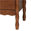 Baxton Studio Seamus 6-Drawer Dresser with Carved Bobbin Frame