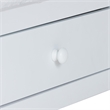 Baxton Studio Lucera 6-Drawer Platform Bed with Bobbin Frame Twin White