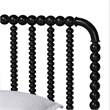 Baxton Studio Lucera 6-Drawer Platform Bed with Bobbin Frame Twin Black