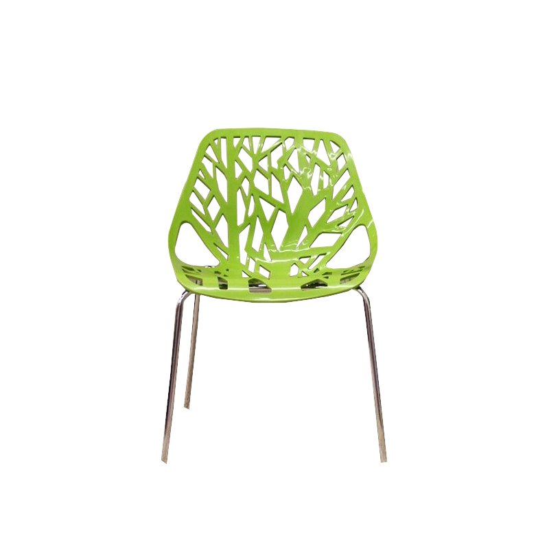 Birch Sapling Dining Chair in Green (Set of 2)