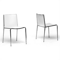 Pastel Furniture Janette Dining Chair In White Qlja11013047