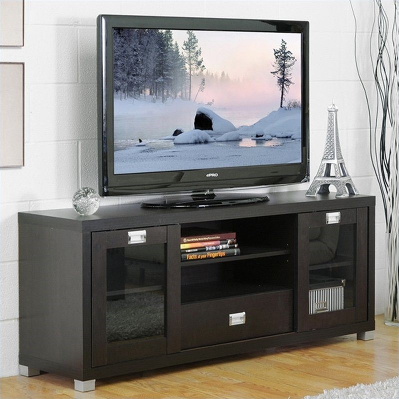 Matlock TV Stand in Dark Brown