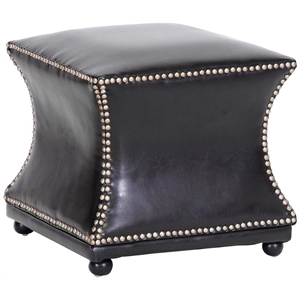 Ellastone Ottoman in Dark Brown