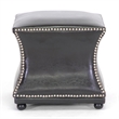 Ellastone Ottoman in Dark Brown
