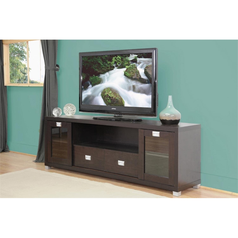 Baxton Studio Gosford TV Stand in Brown