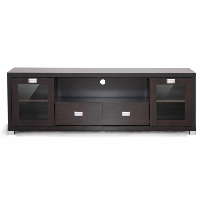 Baxton Studio Gosford TV Stand in Brown