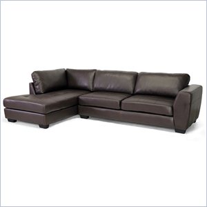 Orland Left Facing Sectional Sofa in B..