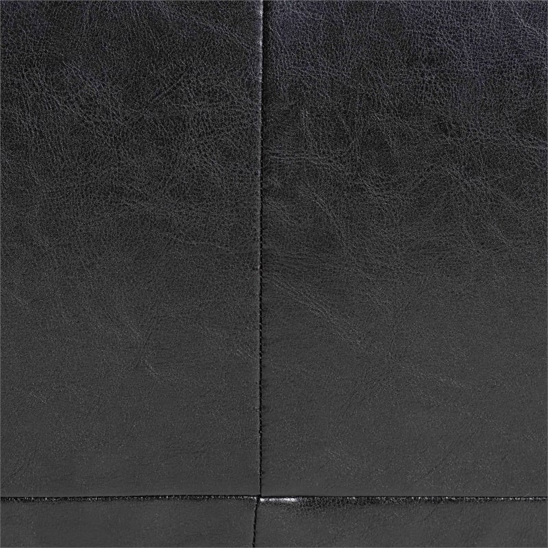 Storage Bench Ottoman in Dark Brown