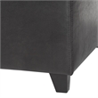 Large Bench Ottoman in Dark Brown