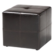 Nox Ottoman in Dark Brown