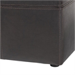Nox Ottoman in Dark Brown