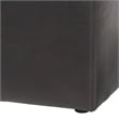 Aric Ottoman in Dark Brown