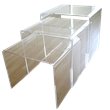 Table Display Stands in Clear (Set of 3)