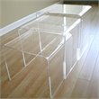 Table Display Stands in Clear (Set of 3)