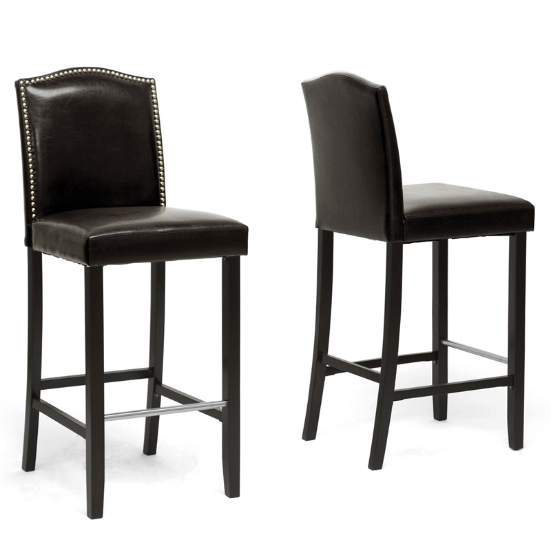 Libra Bar Stool in White (Set of 2)