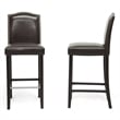 Libra Bar Stool in White (Set of 2)