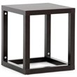 Hallis Accent Table and Nightstand in Dark Brown