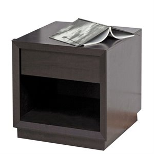 girvin accent table and nightstand in dark brown