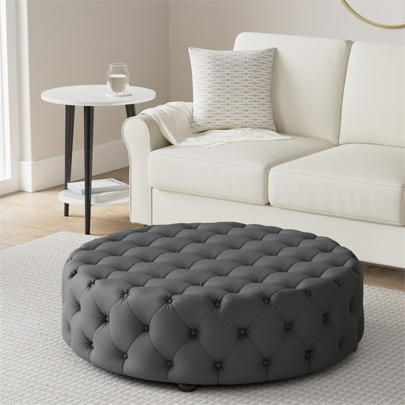 Cardiff Ottoman in Gray
