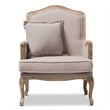 Constanza Classic Accent Arm Chair in Beige