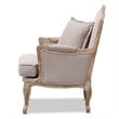 Constanza Classic Accent Arm Chair in Beige