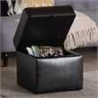 Sydney Ottoman in Dark Brown