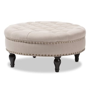 Palfrey Ottoman in Beige