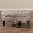 Palfrey Ottoman in Beige