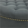Iglehart Ottoman in Gray
